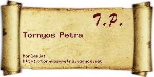 Tornyos Petra névjegykártya